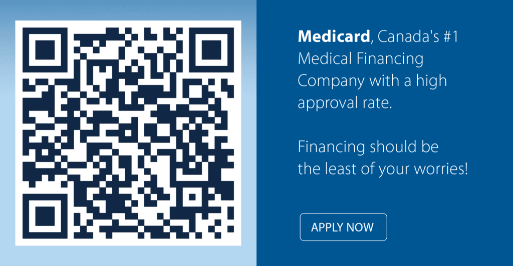 medicard QR code with text